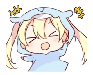 😂 anime, cartoon, chibi, cute, kawaii, character, illustration whatsapp sticker