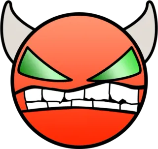 👿 diable, démon, monstre, mal, cornes, créature, en colère telegram sticker