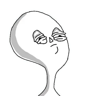 😑 Cartoon, Figur, Ausdruck, Stimmung telegram sticker