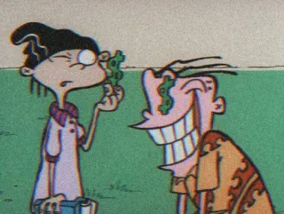 🧃 Edd Ed, Edd n Eddy Cartoon, Comedy, Kids, Money, Ed Edd n Eddy whatsapp sticker