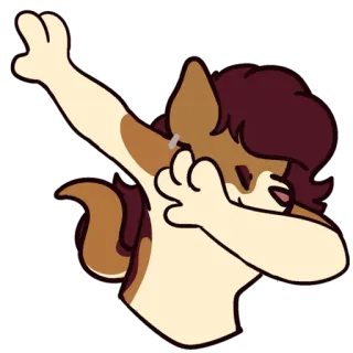 Nerds Dabbing whatsapp stickers