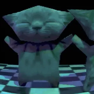 🕺 Dancing Cat CaramellDansen Meme whatsapp sticker