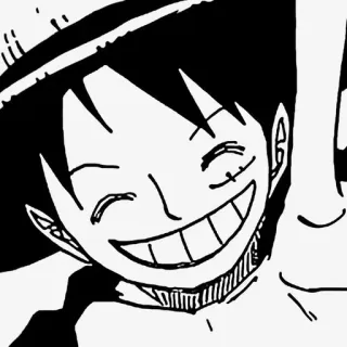 ➖ Monkey D. Luffy One Piece Anime, Manga, One Piece, Luffy, Monkey D. Luffy, Pirate telegram sticker