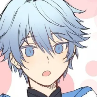 😮 anime, manga, character, cute, illustration, portrait telegram sticker