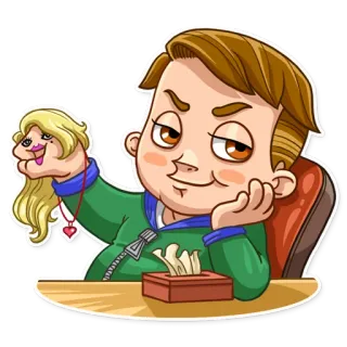 😏 telegram sticker