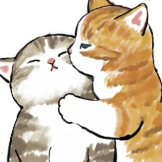 😘 gato, gatito, lindo, adorable, pegatina, animales, animales domésticos, mascota whatsapp sticker