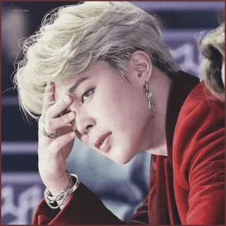 🔴 Jimin Jimin, BTS, K-pop, Cantor, Artista, Idol telegram sticker