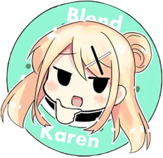 Goldfish's Shitty Karen Pack telegram stickers