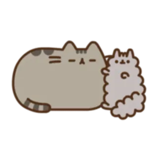 💤 Pusheen chat, Pusheen, mignon, dessin animé, animal telegram sticker