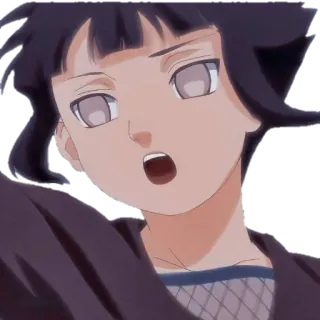 😘 Hinata Hyuga Naruto Anime, Kreskówka, Kobieta, Hinata, Hyuga, Naruto telegram sticker