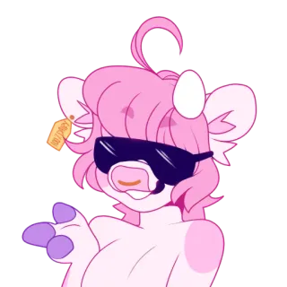 😎 100% DAIRY telegram sticker