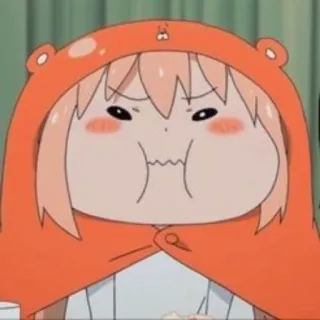 🥤 Umaru Doma Himouto! Umaru-chan Anime, Personnage, Umaru, Himouto, Umaru-chan, Mignon telegram sticker