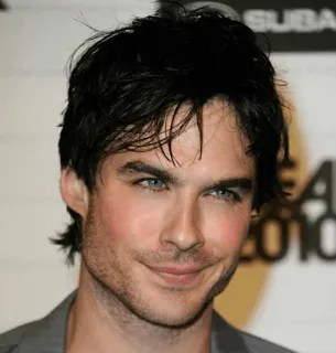 💎 Ian Somerhalder actor, celebrity, portrait, male, handsome, blue eyes telegram sticker
