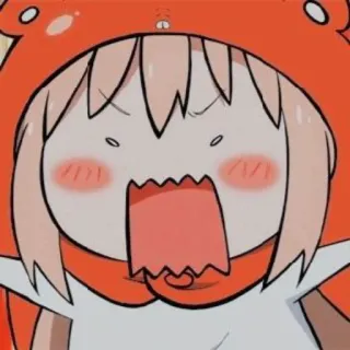 🥤 Anime, Dessin animé, En colère, Mignon, Émotionnel telegram sticker