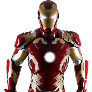 🤖 Iron Man アイアンマン, マーベル, スーパーヒーロー, コミック, アーマー, トニー・スターク telegram sticker