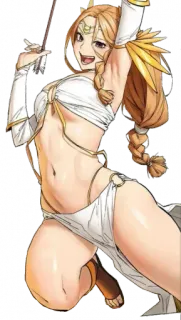 🎃 Fantasia, Mulher, Guerreira, Espada, Armadura, Sexy, Figura, Anime, Jogo telegram sticker