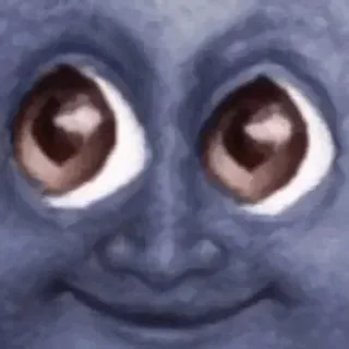 🌚 faccia, occhi, espressione, cartone animato telegram sticker