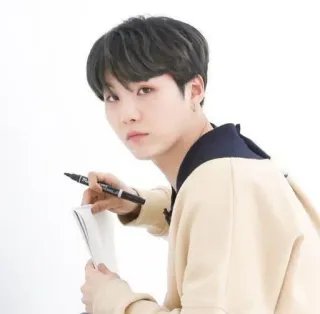 😐 Suga BTS, kpop, singer, min yoongi, idol, korean pop telegram sticker