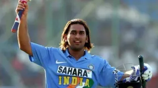 😄 MS Dhoni Sahara India クリケット, スポーツ, インド, バッツマン, お祝い telegram sticker