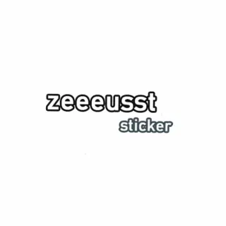 Couple @zeeeusst telegram stickers