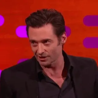 🐺 Hugh Jackman celebrity, actor, hugh jackman whatsapp sticker