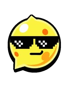 ☀️ luna, gafas de sol, emoji, cool, dibujos animados whatsapp sticker