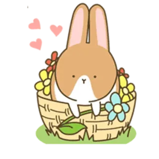 Coffee Rabbit- @cocopry @Chamoosh telegram stickers