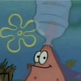 ✨ Patrick Star SpongeBob SquarePants 海绵宝宝, 派大星, 卡通, 喜剧, 毒品 telegram sticker