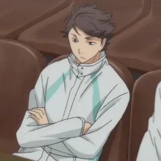 💗 Oikawa Tooru Haikyuu Anime, Haikyuu, Oikawa Tooru, Personaggio, Animato telegram sticker