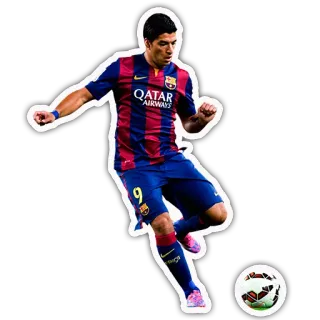 ️ Luis Suárez soccer, football, athlete, player, sports telegram sticker