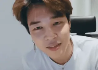💞 Jimin K-POP, 歌手, セレブ, BTS, アイドル telegram sticker