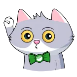 😏 cat telegram sticker