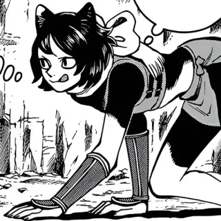 😸 Yoruichi Shihouin Bleach telegram sticker
