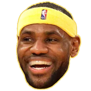 😛 LeBron James 르브론, 제임스, NBA, 농구, 운동선수 telegram sticker