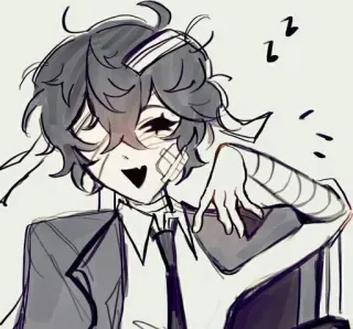 😀 Anime, Manga, Karakter, Kartun, Stiker, Perban telegram sticker