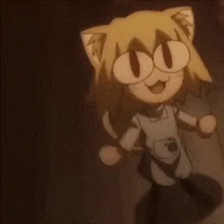 ✅ Neco Arc Anime, Chat, Neco Arc, Mème, Drôle, Mignon whatsapp sticker