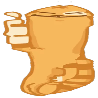 👍 middle finger, gesture, hand, insult, rude, cartoon, offensive telegram sticker