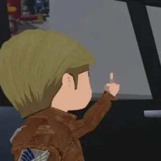 ☝️ doigt d'honneur, offensant, impoli, geste telegram sticker
