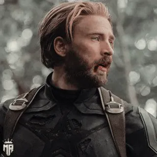 🛡 Captain America Chris Evans, Captain America, Marvel, Superhero, Avenger telegram sticker