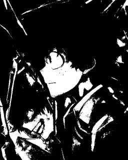 🌚 Izuku Midoriya My Hero Academia anime, my hero academia, izuku midoriya, deku, manga, hero telegram sticker