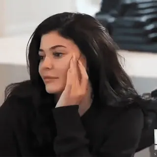 ▪️ mulher, retrato, pessoa, rosto, kylie jenner telegram sticker