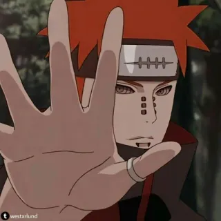 🌟 Pain Naruto anime, Naruto, Pain, character, manga telegram sticker