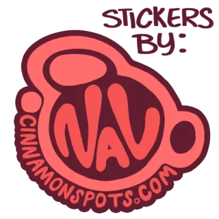 ℹ️ NAV CINNAMONSPOTS.COM nav, cinnamonspots, musique, artiste, site web, autocollant telegram sticker