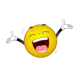 😂 smiley, emoji, lachen, fröhlich, freude telegram sticker