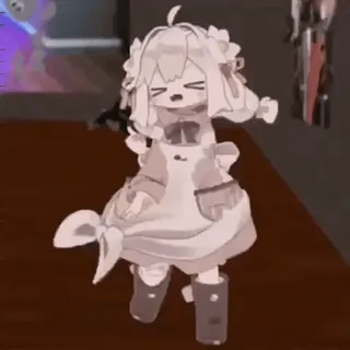 💃 anime, cute, kawaii, manga, dancing whatsapp sticker