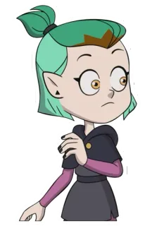 😮 Amity Blight The Owl House hoạt hình, phù thủy, Amity, Blight, hình động, nhân vật telegram sticker