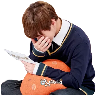 😭 안녕하세요 корейский, приветствие, привет, человек, чтение whatsapp sticker