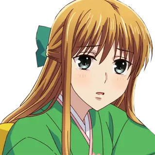 😭 Tohru Honda Fruits Basket Аниме, Манга, Плач, Персонаж, Тору Хонда, Fruits Basket telegram sticker