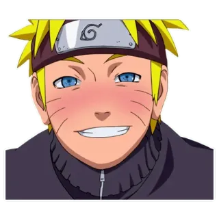 ☺️ Naruto Uzumaki Naruto anime, naruto, uzumaki, manga, ninja, cartoon, character telegram sticker