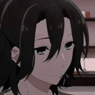 🖤 动漫, 漫画, 角色, 肖像, 男孩, 美学 telegram sticker